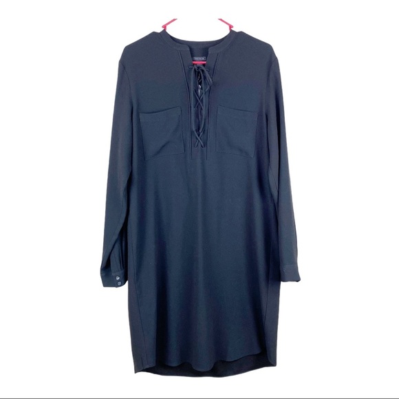 Ann Taylor Dresses & Skirts - NWT. Ann Taylor Black Midi Tunic Dress. Size 10.